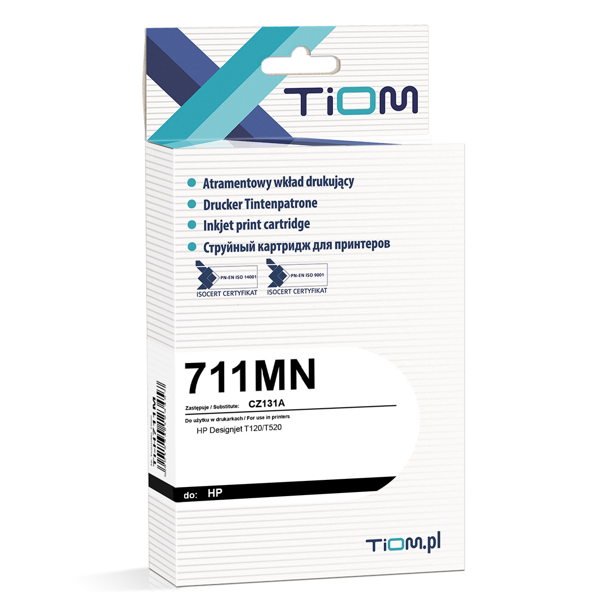 Ti-H711M Tusz Tiom do HP 711MN | CZ131A | 29 ml | magenta