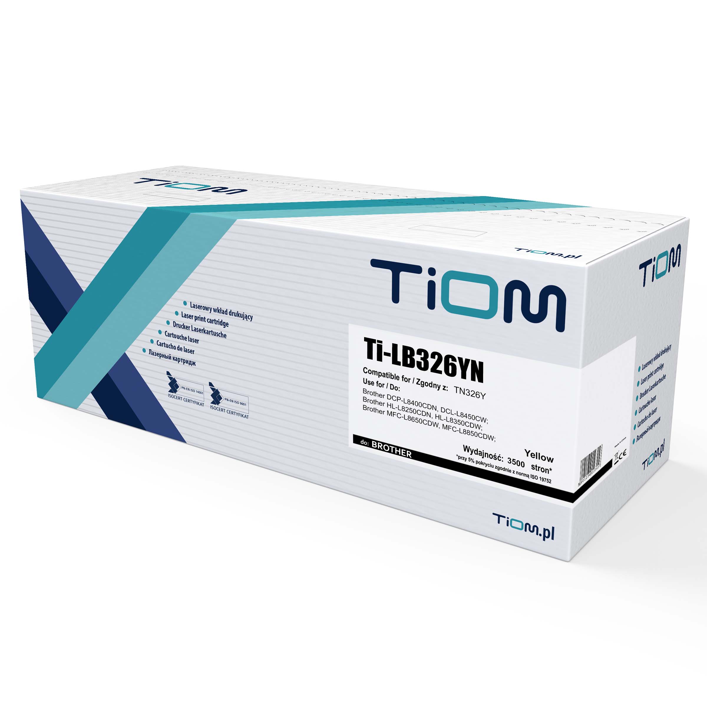 Ti-LB326YN Toner Tiom do Brother 326YN | TN326Y | 3500 str. | yellow