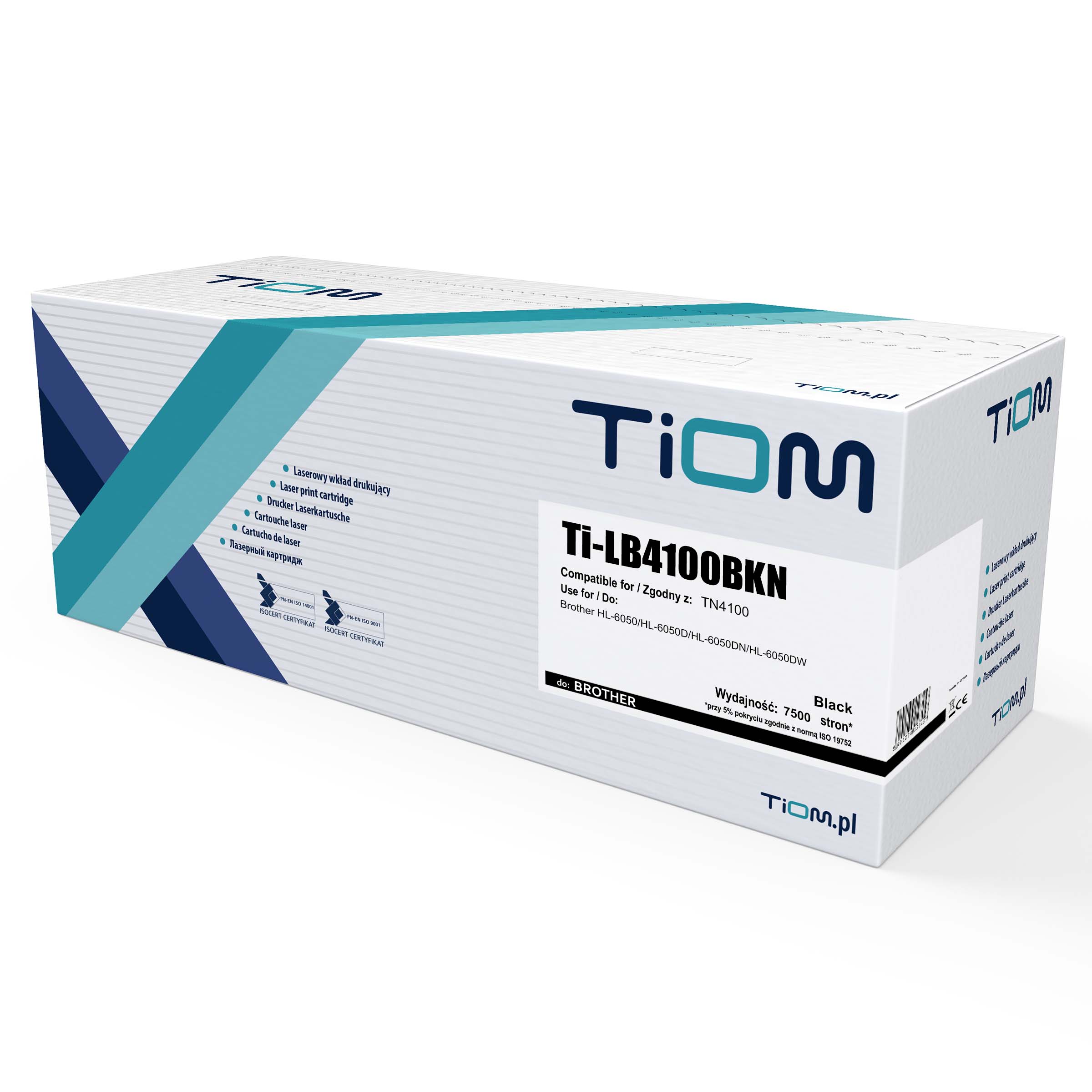 Ti-LB4100BKN Toner Tiom do Brother 4100B | TN4100 | 7500 str. | black